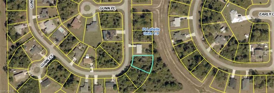 Prime Residential Lot in Growing Port LaBelle – Ready for Your Dream Home!
Don’t miss this great opportunity to own a buildable residential lot located at 5013 Gunn Cir in the desirable Port LaBelle community. This property is nestled in a quiet, established neighborhood with new construction homes continuing to develop in the area, making it an excellent choice for both homeowners and investors.
Conveniently located just minutes from schools, shopping, dining, and local amenities, while still offering a peaceful setting with room to grow. Easy access to major roadways makes commuting to surrounding areas simple and efficient. Whether you’re looking to build your dream home now or invest for the future, this lot offers endless potential in one of LaBelle’s steadily growing communities.
Drive by today and envision the possibilities!
