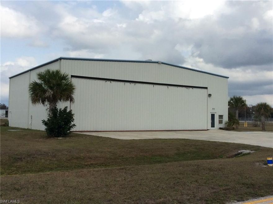 THE ULTIMATE MAN CAVE. Hangar space is extremely limited at Page Field. This hangar has held a Citation III Jet plus two light airplanes at the same time. LOCK IN COST AT LESS THAN $2000 PER MONTH PLUS LOT LEASE. Frontage is estimated. Comcast has been brought 1000 feet to the Hangar. This is a unique benefit if you choose to hook it up. Current owner has held events of up to 200 people. The airport plane wash pad is right next door. Next door to that is two bathrooms, plus a picnic area complete with shade and grills, and picnic table. There is legal camping at that 
area for transient aircraft. The hangar is right across the taxi way from EAA. Prime location and great Airport to base an airplane out of. See confidential remarks for more information. Become part of the family of owners at Page Field..there are benefits.