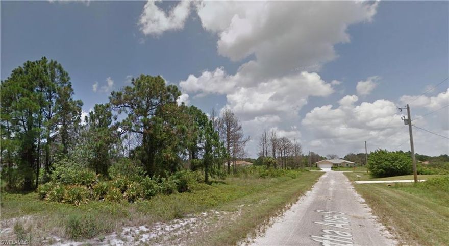 ATTENTION FOLKS! Here is your opportunity to own a piece of paradise in Sunny SWFL. Located in a beautiful and tranquil neighborhood, only a few minutes from shopping and dining. Build your dream home or keep as investment. This property can be sold with adjacent 919 Marie Ave for almost ONE acre of property.