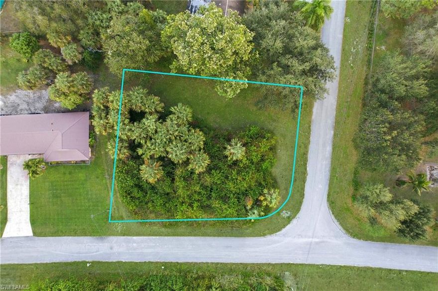 PRICED TO SELL!
Build your dreams right here on this beautiful, oversize Corner Lot,

Many Mature PalmTrees to potentially salvage for elaborate future landscaping. Don’t wait - Won’t Last at this price.