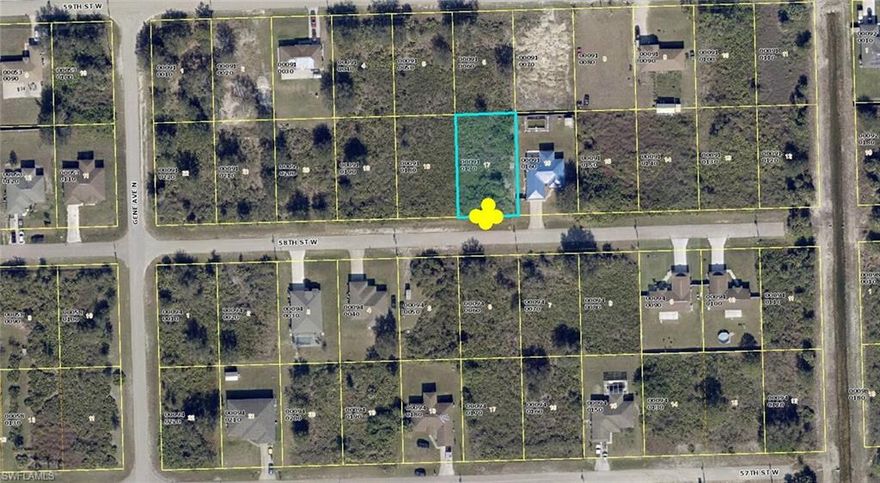 What a wonderful opportunity to own these two adjacent lots located in the W sector of Lehigh Acres. Zoned for Single-Family Residential. Many new beautiful homes are being built in this area. Reserve your piece of paradise while prices are still affordable and enjoy year-round sunshine in beautiful southwest Florida.