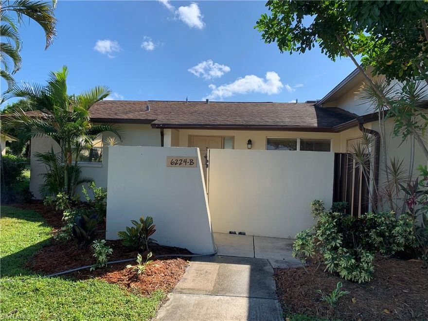 Hurry and come see this great condo located in the much sought after principia gardens villas. The location of this unit puts you in quick access to so many things in Fort Myers. Close to schools and Parks, shopping and restaurants. This unit has a private court yard with an outdoor storage closet. The A/C unit and hot water heater have been recently replaced. Set you showing appointment quick as this unit won't last long.