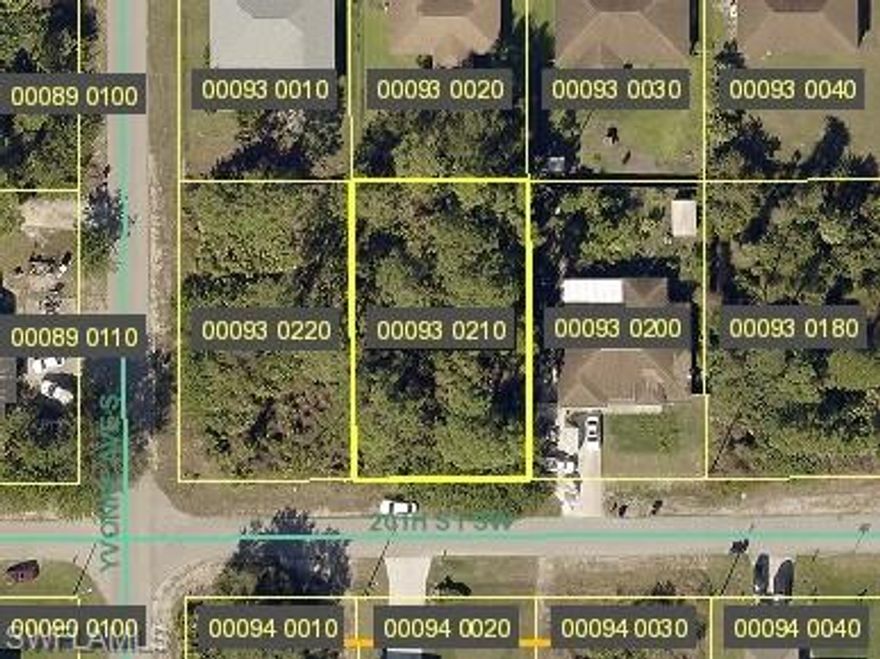 Construct your new home on this lot on private, but well-established street in Lehigh Acres! The nearby existing homes are well-maintained and several new homes have been built with more on the way. Enjoy all of the area's scenic beauty while still only minutes away from extensive retail offerings, including Family Dollar, Walmart, & Aldi, in addition to the nearby fire station, Lehigh Regional
Medical Center and Sunshine Elementary School. Electric Service already present on street! New construction has been accelerating, so this lot
could also be an excellent buy-and-hold investment or flip! Conveniently located near Lee Blvd for commuters to Fort Myers, Immokalee, Naples,
Bonita Springs, LaBelle, and elsewhere in Southwest Florida. 'X' flood zone - low risk!