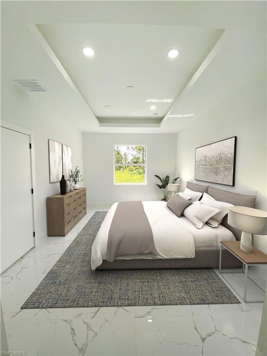 One or more photo(s) has been virtually staged, AI generated or rendered.  Completion May 2026. One or more photo(s) has been virtually staged, AI generated or rendered.  Spacious 4Bedroom 3Bathroom home with large porcelain tile flooring throughout.