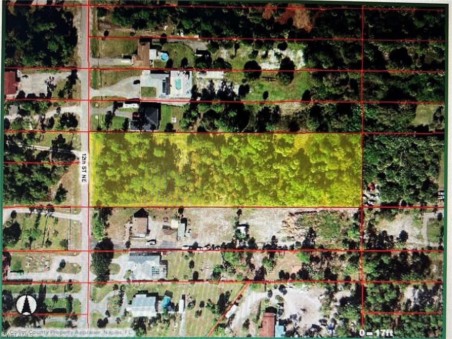 2.73 Acres of vacant land in the fast-growing Golden Gate Estates. Right off of Golden Gate BLVD. Within minutes of grocery stores and schools. Perfect location to build your dream home! Don't let this opportunity get away.