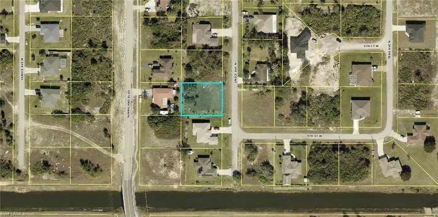 Great deal on an oversized residential lot with access to Sunniland Blvd. This area is in high demand, with new construction all around. This location provides quick access to all Fort Myers has to offer. Make an offer today, this is one of the Best price lots in the neighborhood and won't last long! --