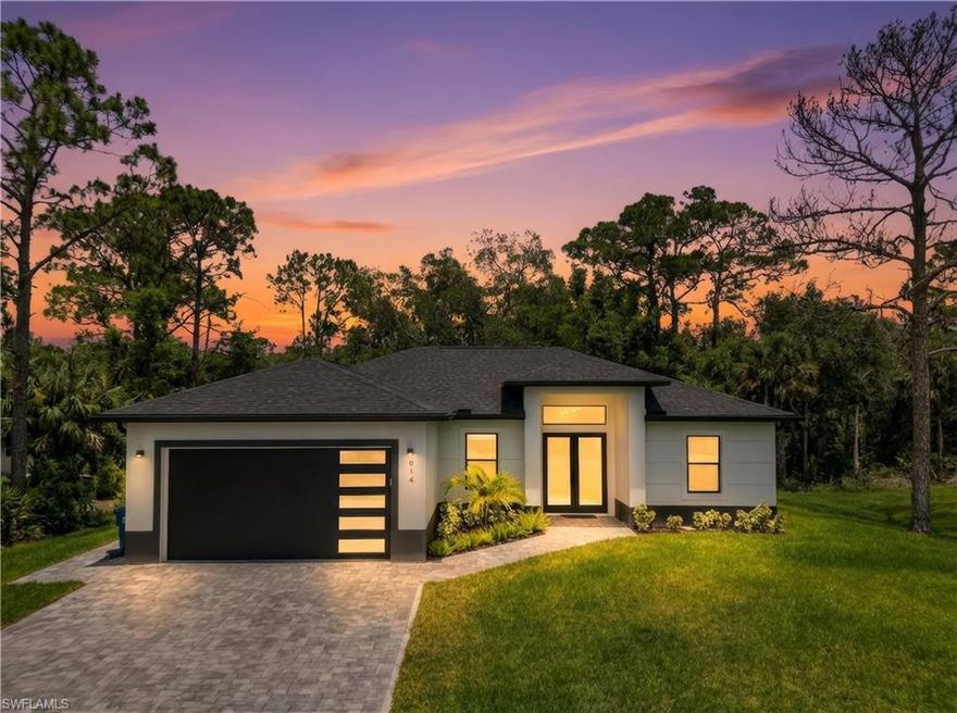 Located in a desirable area of Lehigh Acres, this well-designed home offers 3 bedrooms plus a den, 2 bathrooms, and 1,630 sq ft of living space, with 2,230 sq ft total. The open layout is enhanced by high ceilings that create a bright and spacious feel throughout the home. Built with comfort and functionality in mind, the property features impact windows for added safety and energy efficiency, along with a top-of-the-line water system for peace of mind and everyday convenience. Outside, you’ll find a wide parking space ideal for a large truck or multiple vehicles, making this home as practical as it is appealing. Conveniently located near major roads, shopping, and daily essentials, this property is a great opportunity to own a move-in-ready home in one of Lehigh Acres’ growing areas. Schedule your showing today.