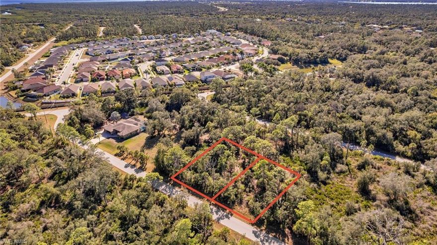 Discover the perfect opportunity to build in beautiful Port Charlotte with these two connected parcels being sold together as a pair, offering added space, flexibility, and value. Ideally located just outside a newly developed neighborhood, this property is surrounded by lush greenery and natural Florida beauty, creating a peaceful setting while still being close to growth and development. Whether you’re dreaming of building your custom home or looking for a smart investment, this combined lot package provides a rare chance to secure extra land in a desirable and expanding area. Enjoy the serenity of a scenic location with the convenience of nearby amenities, shopping, dining, and easy access to major roadways. A wonderful opportunity to build, invest, and enjoy all that Port Charlotte has to offer!
