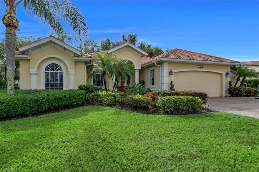 Absolutely gorgeous single family pool home located in the estate area of Silverthorn.  Large open floorplan, custom built and loaded with upgrades!  3 beds and 3 baths with additional office/den.  Spacious living area completely opens up to the lanai and pool area and offers breathtaking views of a beautiful natural preserve.  This home offers much privacy and is great for entertaining.   Golf Membership Included! The Hunters Ridge community is very friendly, casual, and offers a large variety of social activities. Location is off Bonita Beach Road only 6 miles from the beautiful Barefoot Beach Preserve! Quick access to I-75 & US41, just minutes to the best shopping, dining, entertainment, and the RSW Airport. Hunters Ridge is financially stable with low fees and no CDD's!!! Enjoy all a private golf country club has to offer including large community swimming pool with food & beverage service, activity center, clubhouse, beautiful dining room and grill room, poolside cafe, tennis courts, pickleball courts and much much more!