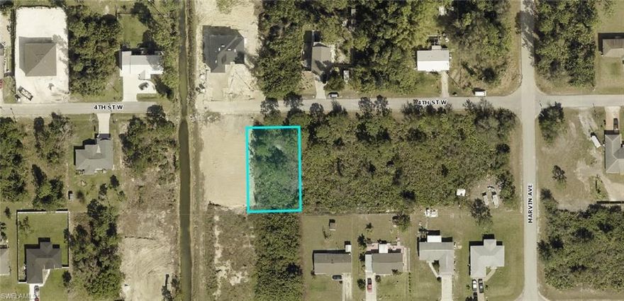 Location, Location, Location! Great southern exposure lot just towards the end of the dead end street with brand newly constructed homes next door and across the street! This neighborhood is booming and the location is perfect! Located just south of Lee Blvd and east of Westgate/Leonard Blvd. within minutes of EVERYTHING! A short drive to Fort Myers and Interstate 75 you can put your dream home in the middle of it all, but still have the privacy with the peace & quiet you desire! Buy now & build or hold this parcel for future investment! Taxes are LOW.