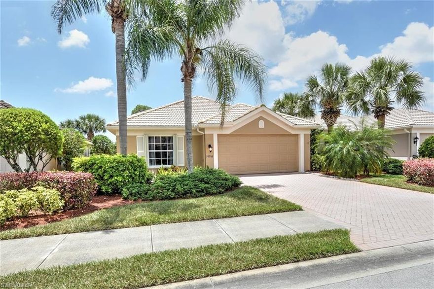 Single Family. Three Bedroom. Two Bath Pool Home in much desired Colonial Country Club. Meticulously Maintained. Full Golf Membership. Wood Floors in all but kitchen and baths.
 AC is two years old. Pool Pump New, Granite Countertops. Stainless Steel Appliances, Washer and Dryer two years, Water Heater three years, Accordion Storm Shutters on all Windows and Sliders, Both the Master and Guest Baths have been Updated. The Lanai floor and Pool Apron are River Rock. No Painting Ever!. The Pool Cage has noseeums Screens, Alarm System. All AC ducts have recently been cleaned and resealed. The roof has just been cleaned and inspected. Colonial has so much to offer.  Including one of the Finest Rated Golf Courses in Southwest Florida. Bocce Ball. Pickle Ball.  Eight Har-Tru Tennis courts.  A Central Pool and Spa at the Activity center.  Fabulous Workout Area.  Always Updated with the Best. Seven Satellite Pools throughout the Neighborhood. Biking and Jogging Paths in the Preserve Area. A Newly Completed Renovation of the Club House is World Class. Full Bar and Restaurant. Less than Fifteen Minutes to RSW Airport. Colonial Is A Destination Resort With All The Amenities You Would Expect.