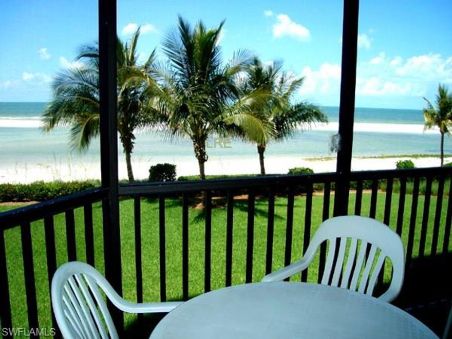 ONLY UNIT CURRENTLY FOR SALE AT THE RIVIERA CLUB!  One of the area's finest condominiums.  Wonderful waterfall pool and hot-tub, beachfront Clubhouse, Grills. Walk the lush landscaped grounds and quiet beach area.  Newer kitchen with granite counter tops.  New carpet flooring.  Two week minimum rentals are allowed, rents in place for winter season.   Direct Gulf-front view from this unit, watch the sunset from your screened balcony!   One of the better priced and spacious two bedroom condos on the Gulf!  See it today, it won't last long!