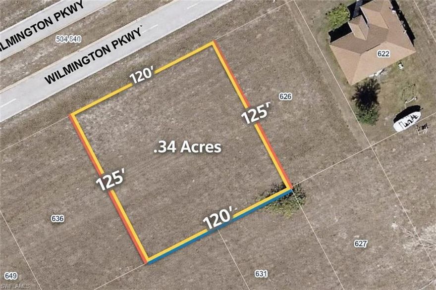 Excellent opportunity to own a .34-acre residential lot, perfect for building your dream home or holding as a long-term investment. The property is located in a rapidly growing area with easy access east of Chiquita Blvd and Pine Island Road, close to shopping, dining, and entertainment. Nearby planned community amenities include the new Festival Park — a 210-acre recreational destination with trails, sports fields, and an amphitheater — as well as the long-anticipated Seven Islands development. The Seven Islands project is envisioned as a waterfront mixed-use destination with residential units, waterfront dining, retail, a marina, hotel, and community-oriented spaces, which is expected to enhance local lifestyle options and support future property value growth.