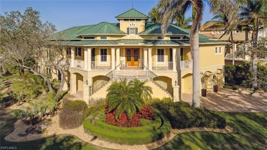 OWNER SAYS SELL! MAJOR PRICE REDUCTION! UNHEARD OF 666 SF PRICE!Custom Hideaway Beach golf course home! Beautifully upgraded five-bedroom plus den, four full- and one half-bath home complete with workout room. An architectural masterpiece with Incredible wood craftsmanship throughout boasting 5,400 square feet under air, for a total of 9,000 square feet. Custom built around one of the largest golf course lots in Hideaway Beach. Gourmet kitchen with Wolf appliances and huge butler's pantry. Family room, great room, kitchen and primary bedroom all open to incredible golf course views. Marble and wood flooring, high volume and double tray ceilings. Incredible detail throughout this beautiful home. This stunning home is complete with a three-car garage and elevator. Many terraces and lanais with southwest views. Enjoy the lifestyle you deserve in this 24-hour gated community on the Gulf of Mexico! Clubhouse on the beach with many dining venues. Golf, tennis, pickleball, bocce ball and much more. Parts of the home are virtually staged.