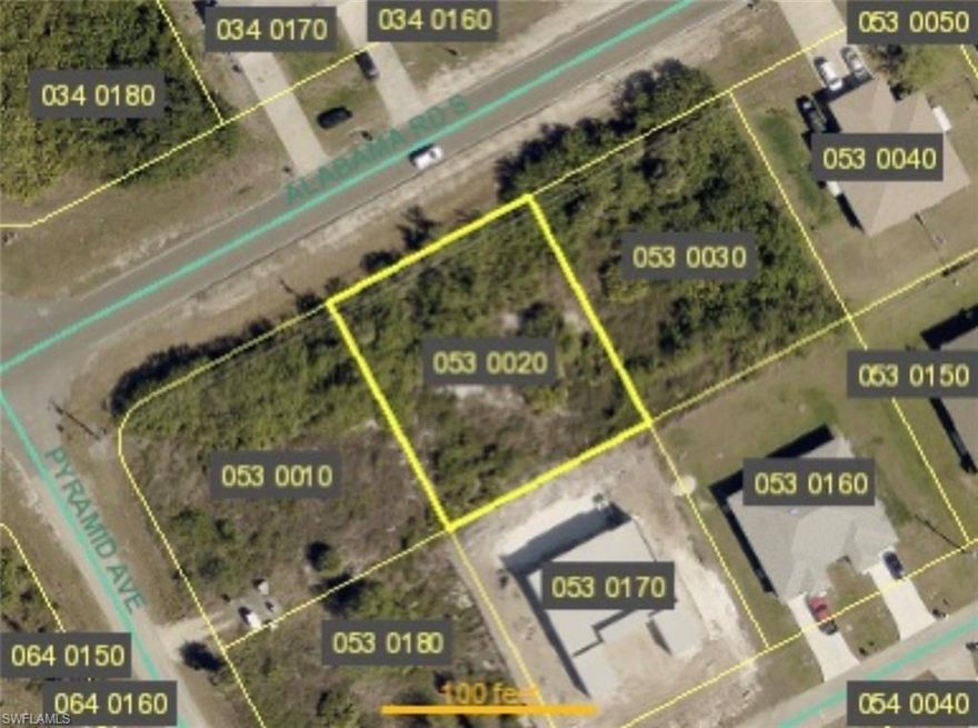 Build your dream home on this oversized lot!