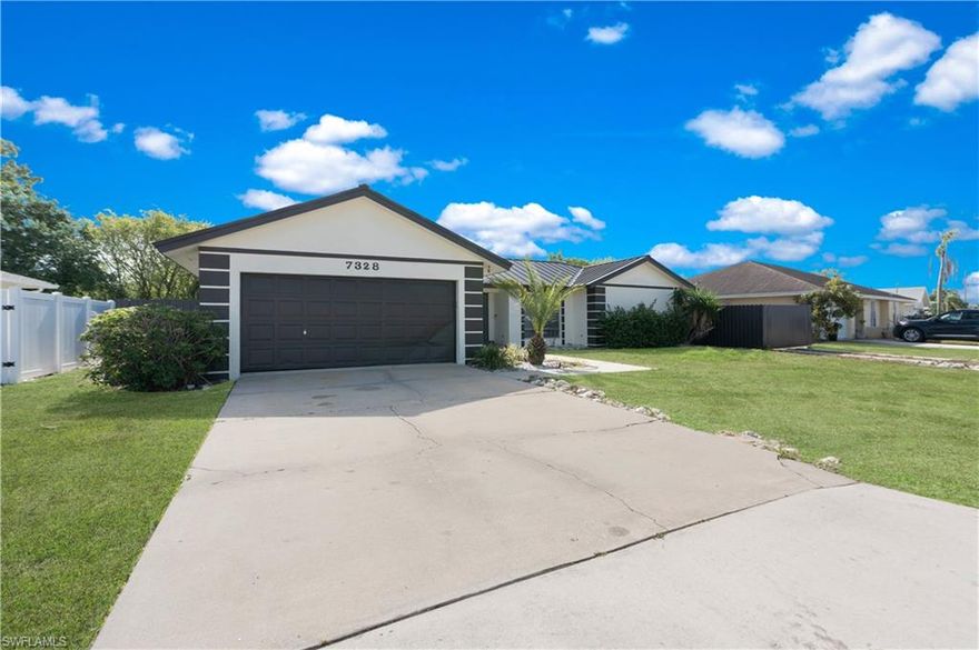 Beautifully updated pool home in the highly sought-after San Carlos Park community! This inviting residence offers 3 spacious bedrooms, 2 full bathrooms, and a 2-car garage. Enjoy Florida living at its finest with a screened-in pool area perfect for relaxing or entertaining guests year-round.

The fully fenced backyard features a brand new privacy fence, providing both comfort and seclusion. Inside, the home has been tastefully upgraded with new flooring and fresh interior and exterior paint, creating a clean, modern feel throughout. A brand-new roof (2025) adds peace of mind for years to come.

Conveniently located just minutes from shopping, dining, and Southwest Florida International Airport (RSW), this home offers both comfort and accessibility. Don’t miss this exceptional rental opportunity!