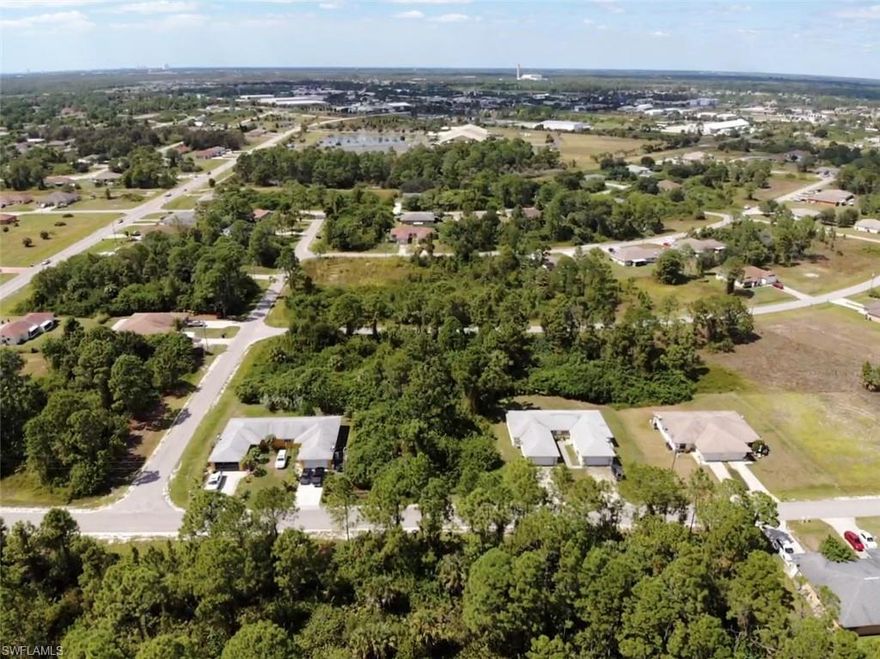 Looking for the perfect lot to build a duplex for investment? Check this one out! Great location in Lehigh Acres, close to Fort Myers and I-75! Flood zone “X” so it does NOT require flood insurance by a lender when it’s time to build.