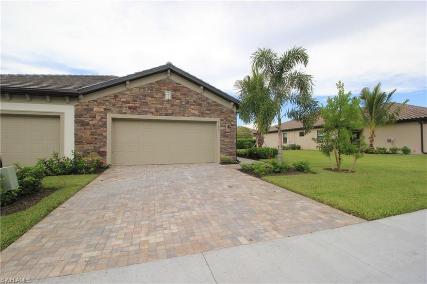 BUILT IN 2020!  3 Bedroom, 2 bathroom, 2 car garage attached villa located in Bent Creek Preserve.  Home model has Open floor plan with a large kitchen island. Tile floor throughout entire home. Community offers most modern amenities along with a fabulous clubhouse, resort style pool, spa, outdoor fire place, state of the art gym, steam room, billiard room, community room with projector, catering kitchen, clay tennis court, pickle ball court, bocce court and covered kids play area.