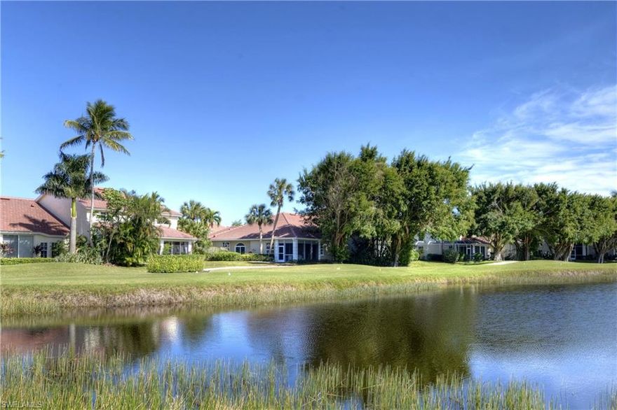 Beautifully Remodeled Luxury Home - 2 Bedroom, plus Den/Bedroom, 2 full Baths and 2 car garage. Coveted Southwest exposure, light and charming with spectacular landscaping. Located in Windstar, one of Naples most awarded communities, Tom Fazio 18 hole golf course, 6 Har-Tru tennis courts, state of the art fitness center with personal trainers. Limited memberships still available! Also includes a beautiful private pool and clubhouse for neighborhood use only. Complimentary daily boat shuttle to nearby unspoiled Keewaydin Island - shelling capital of Florida! Conveniently located just minutes from downtown 5th Avenue and 3rd Street shopping district with world class dining. This is truly a special property ready to move in will all new appliances and 10 year warranted A/C system! Furnishings negotiable.