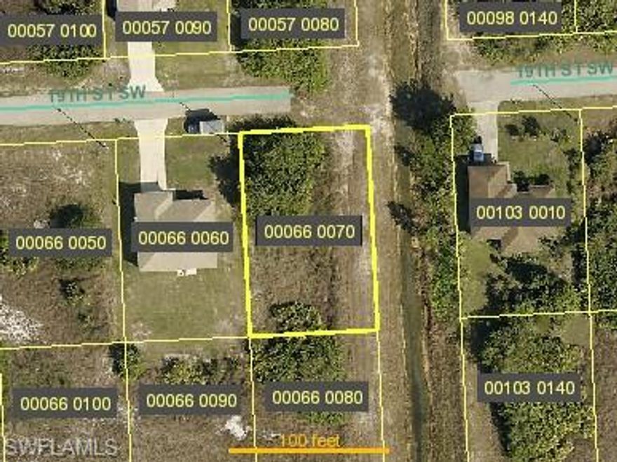 1/4 acre lots ready to be built on in the desirable area of Lehigh acres New Construction is starting up strong again in this area. Don’t miss out on your chance to pick up a nice lot to build your dream home on or for a investment! Hurry they won’t last long.”