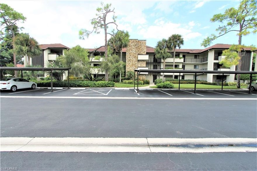 *** MISTY PINES @ PINEWOODS *** 2/2 CONDO 1st FLOOR ***

This beautifully furnished 2/2 condo is located in the heart of Naples in Misty Pines at Pinewood. The interior features granite counters in the kitchen, tile throughout, elegant furniture, and an enclosed lanai that overlooks the lake a community pool. The master bedroom has its own sliding glass door, and the bath room has dual sinks and a walk-in closet. There is also detached bathroom for the guest suite.

Misty Pines is located off Airport Road just south of Pine Ridge and is close to the many amenities of and close to Grey Oaks CC, you will love the quiet ambiance of the area and the serene lake view from your screened in lanai. Enjoy the pool just steps from your condo, tennis courts and the covered carport within close proximity to your front door.