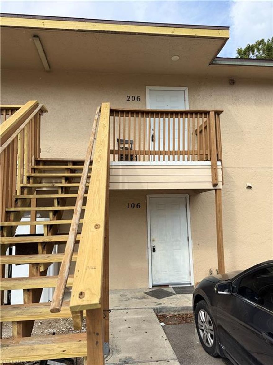 Welcome to this conveniently located 2-bedroom, 1-bath apartment in Fort Myers. Offering 677 sq ft of comfortable living space, this second-floor unit is a great option for anyone looking for an affordable and practical place to call home. Inside, you'll find a functional layout with two bedrooms, a full bathroom, and the convenience of a washer and dryer right in the unit, making everyday living easier. The apartment receives good natural light and provides a comfortable space to relax after a long day.
The property is ideally located close to local schools, public transportation, and nearby businesses, making commuting and running daily errands simple and convenient.
Please note: The apartment is located on the second floor and the building does not have an elevator, so stair access is required.
If you'd like to schedule a showing or need more information, feel free to reach out.