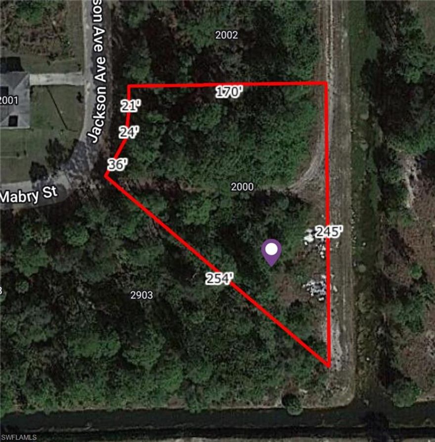 Build your dream home on this stunning oversized vacant lot, nestled on a tranquil freshwater canal in picturesque Southwest Florida. Or buy it for an investment while it is still affordable in Alva, the upcoming town.