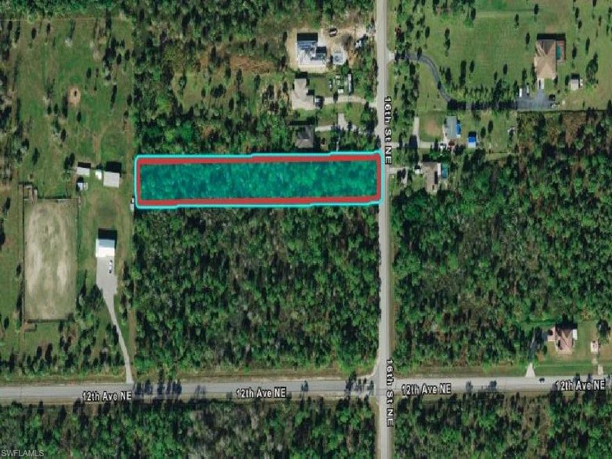 Uplands! Come build on a lot where the DEP survey has already been done and you have no need for expensive mitigation. The neighborhood is beautiful yet still pristine and quiet and there is nothing like Golden Estates for your dream home. Land is minutes away from new shopping center located on Wilson Blvd and from the Everglades shopping center that's currently under construction. Perfect piece of land to build your new home!