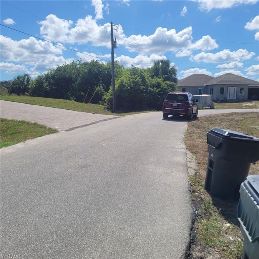 Area of much new construction.  New homes all around.  Large oversized lot.  Dimensions stated are smaller then the actual size of pie shaped lot with canal in the back.  buyer must make sure of measurements and access to canal.  This is very close to all shops and busy area of Port Charlotte and North Port and very close to beaches.  
Folio is part of Sarasota County Property Appraiser and is number 097317015.