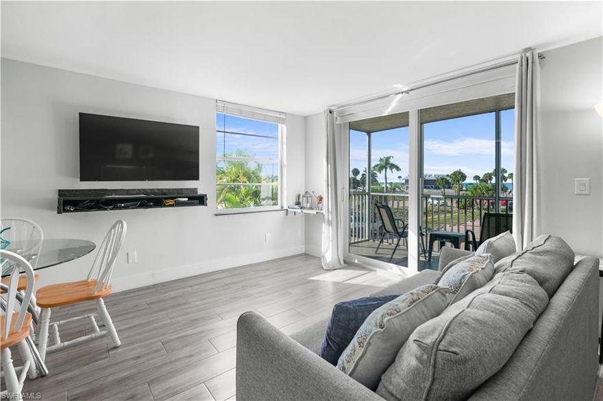 An incredible income-producing opportunity for short-term rentals. This beautifully updated unit is located on the 2nd floor of Building 3 at Bonita Beach & Tennis Club, offering direct Gulf views, breezy coastal ambiance, and unbeatable access to the beach. Start your mornings with the sound of gentle waves and warm sunlight streaming across your private balcony, or walk across the street for a peaceful shoreline stroll. As evening approaches, settle in with a glass of wine and take in the vibrant colors of a classic Southwest Florida sunset over the Gulf. Inside, the unit provides everything needed for a seamless guest experience,  a fully equipped kitchen, comfortable living area, complimentary Wi-Fi, and all essentials including beach chairs, towels, and linens. You’re just moments from popular restaurants, local shops, and the area’s waterfront attractions. The airport is only 20 minutes away, with downtown Bonita Springs just 10 minutes from your door. A charming coastal retreat with exceptional proximity to the beach and proven rental appeal, an ideal blend for both enjoyment and strong investment potential.