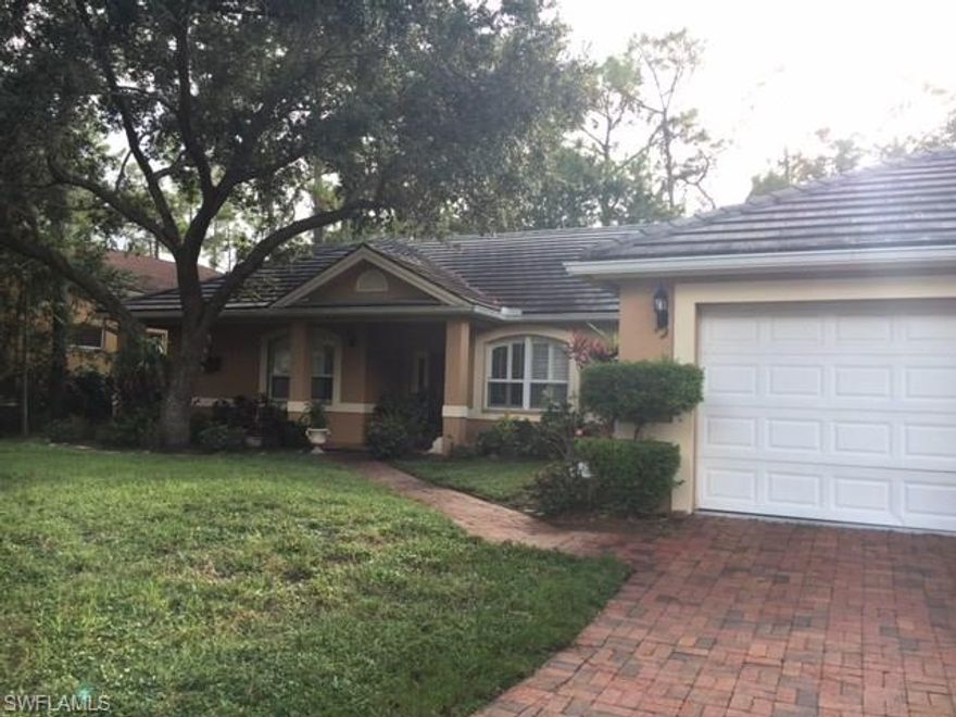 Location, Location, Location!!  Short Sale on Tall Pines.  This community is in the heart of Naples.  Close to shopping, theater, restaurants, minutes to the beach etc.  Property features 4 bedrooms, 2 baths, 2 car garage with Pool. Open floor plan with lots of light.  Tile throughout the home.   Approved amount is what lender wants nothing less!  This is the cheapest home in this community.  Hurry before it's gone!!