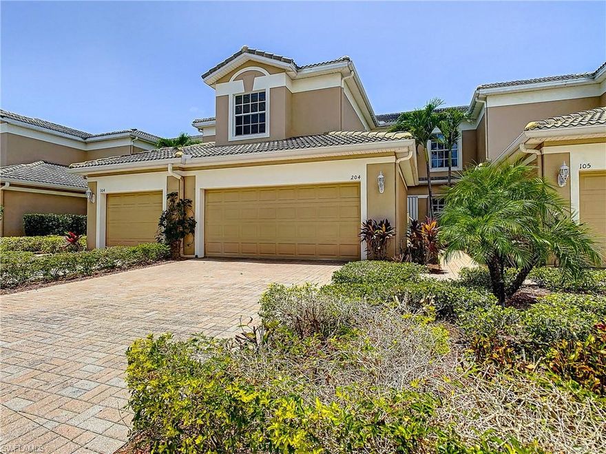 BEAUTIFULLY MAINTAINED one-owner condo in Laguna Lakes! Call today to schedule your private showing of this GORGEOUS 3 bedroom, PLUS DEN, 2 bath, 2nd floor coach home with over 2000 sq ft under air & attached 2 CAR GARAGE! SPACIOUS great room offers tiled living/dining areas, plus EXPANSIVE sliders that lead to your screened LANAI overlooking the PEACEFUL LAKE/FOUNTAIN. Kitchen boasts separate breakfast room, tile backsplash, wood cabinetry, granite, breakfast bar, pantry & all appliances. Master suite, also with sliders to lanai, features water view, dual sinks, shower & walk-in closet. A split plan, you'll love openness and privacy of your new home! Two guest rooms share Jack-and-Jill bath! All of this, plus resort-style amenities ... pool, spa, clubhouse, tennis, fishing pier, volleyball, playground, fitness center & more. Gated community with controlled access for extra security. Plus, you're only minutes to both Fort Myers Beach & Sanibel Island! This home is perfect whether you are looking for your full-time place in the sun or a seasonal getaway. Be sure to check out our 3D Tour! This is the home, and community, you've been looking for. At this price, it's time to MOVE!