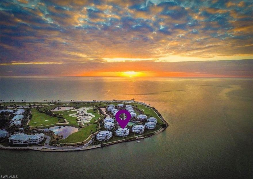 C.17390 - WATERFRONT! Situated on the tip of Captiva Island at South Seas Resort sits this blissful 3 bed, dual level Lands End condo. A perfect balance of privacy and astonishing views all the while enjoying dolphins playing, pelicans dive bombing from 50 feet into the pass, manatees meandering in and out, boats navigating along, and an array of eye-catching activity. The foyer separates the two main-level bedrooms with en-suite baths and balconies. A thoughtfully designed living area overlooking Pine Island Sound, Red Fish Pass and out to the gulf. Redesigned kitchen including a breakfast bar and dining area. The upper level is designated to the master suite with over-sized walk-in shower, tub, dual sinks, skylights, sitting-desk area, walk-in closet, walls of doors overlooking the open balcony and out to the waterway. An inviting getaway with unmatched conveniences and amenities to create memories. Ample storage. Bring your camera, you will want to capture the show nature offers!