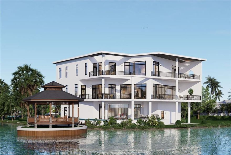 Remarkable find for a pre-construction opportunity on an Exquisite Riverfront Property. Imagine owning a piece of paradise with your very own private island! This riverfront lot, located on the serene Imperial River, offers unparalleled long views and the chance to build the home of your dreams. Pre-construction flexibility to customize the existing plan to your preferences or select a completely new plan that suits your vision. Enjoy the tranquility and exclusivity of your own private island, perfect for relaxation, outdoor activities, or creating a personal retreat. Wake up to breathtaking views of the Imperial River, with long stunning sightlines that provide a sense of peace and serenity. Embrace the ultimate waterfront lifestyle with direct access to the river for boating, fishing, kayaking, or simply soaking in the natural beauty. Enjoy this once-in-a-lifetime opportunity to create your own sanctuary in this idyllic location. Explore the endless possibilities and make your riverfront dream a reality!