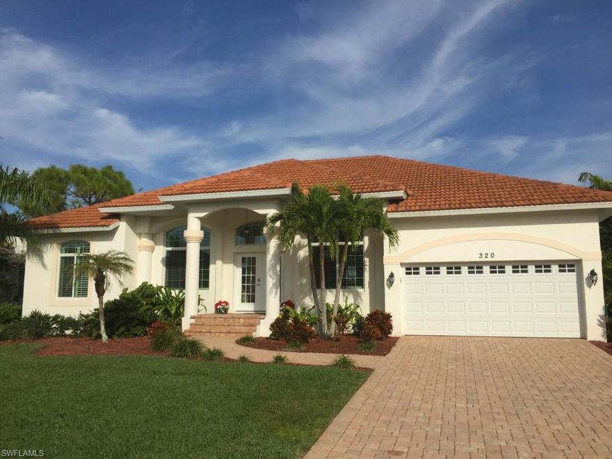 Great opportunity to own a home on Coral Creek in Placida.  Wide water views with access to the Gulf of Mexico from this updated and remodeled 4 bedroom, 3 bath home with 2 car garage plus an office / den or 5th bedroom. The waterfront offers incredible fishing right from your  dock plus a boat lift already in place.    Pool plus built in spa with both solar and electric heat.  Kitchen has granite counters, wood flooring and breakfast nook overlooking the water.  Plantation shutters for interior windows,  plus many updates make this a must see for anyone looking for amazing views, privacy and boating access.    Convenient to Marinas, restaurants, shopping and Gulf beaches.  Immediate possession available for anyone needing to move quickly.