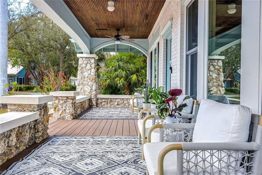 A rare opportunity to own a 1940 Craftsman-style residence just moments from the Downtown Fort Myers River District. Rich in architectural character, this 4-bedroom, 2.5-bath pool home offers 2,395 square feet of living space on an expansive 11,114-square-foot lot. True to its Craftsman roots, the home showcases timeless design, warm detailing, and enduring curb appeal — set within one of Fort Myers’ most desirable areas.
Location is the differentiator. Situated near the River District, you’re minutes from the Caloosahatchee River, dining, art galleries, boutiques, and cultural events — as well as the iconic Edison and Ford Winter Estates. This is classic Old Florida charm with true walkability and lifestyle appeal. The backyard creates a private retreat with a pool and generous green space for entertaining or relaxing. A detached garage offers additional flexibility for storage, workshop space, or potential future creative use. Modern improvements provide meaningful value and peace of mind with Impact windows and storm protection and Not located in a flood zone.