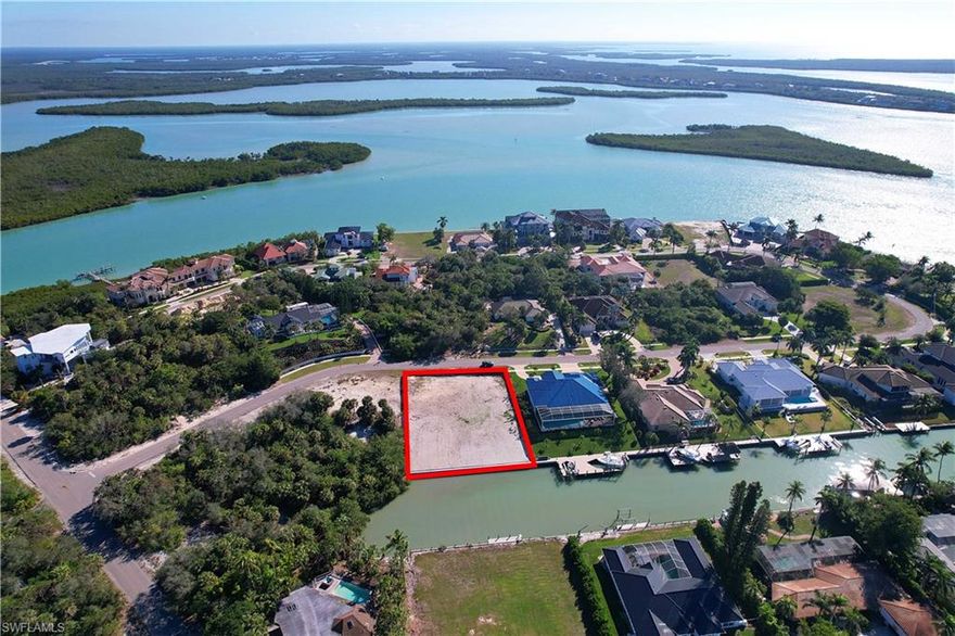Rare 0.5-acre waterfront lot with Gulf of Mexico access in the prestigious Marco Estates area! This prime homesite offers breathtaking west-facing water views and direct boating access, making it the perfect spot to build your dream coastal home.

A brand-new seawall was installed in January 2025, and all turtles have been mitigated and removed from the site, ensuring a smooth building process.

Included in the purchase is a complete set of architecturally designed and crafted floorplans by JMDG Architects, along with structural plans, landscape plans, drainage, and irrigation plans. The architect is also available to meet with the buyer to make any necessary adjustments to the plans.

This allows you to save time and start building your stunning coastal home right away. Enjoy the best of Florida living with nearby pristine beaches, dining, and shopping. Don’t miss this incredible opportunity!