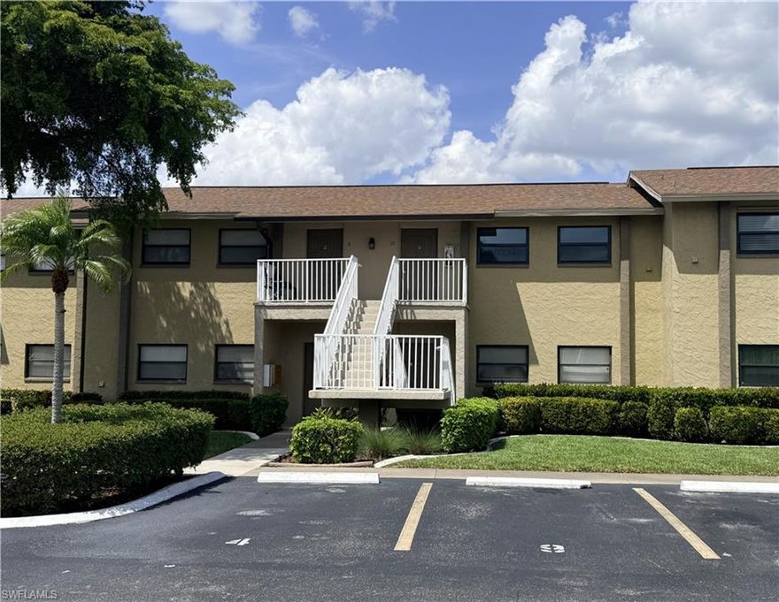 1st Floor Condo in Lochmoor – No Stairs! Tile Floors Throughout! Convenient first-floor unit with no stairs to enter in the established Lochmoor community of North Fort Myers. Walking distance to shopping, dining, and services. One assigned parking space right in front of the unit. Enjoy community amenities including a pool, clubhouse, workout room, and playground. Ideal for both homeowners looking to personalize their space and investors seeking excellent investment potential. Low HOA fees keep costs down. Great opportunity at an attractive price—schedule your showing today!