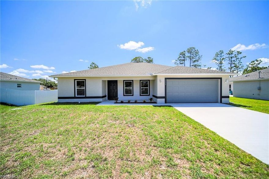 New construction open floor plan. Large yard and back patio. This property can be furnished, unfurnished or partially furnished. Fast easy move in.