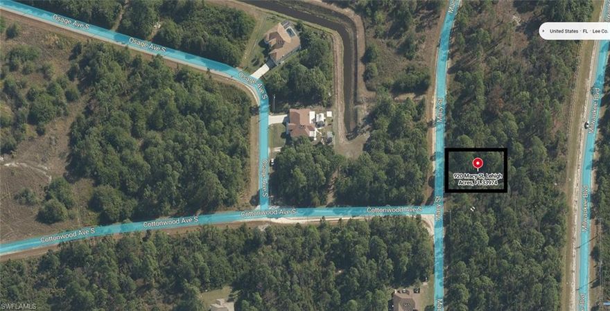 This is a great buildable lot, with southern exposure. Located in a super quiet neighborhood, this location also has quick assess to State Road 82 & Interstate 75. Vacant lot values are continuing to rise with the most recent increase in single family home construction. Buy now and build your future home or build an investment property for instant cash flow. You can also hold the lot and build further into the future. Taxes are low, and there are no time restrictions on building or holding,