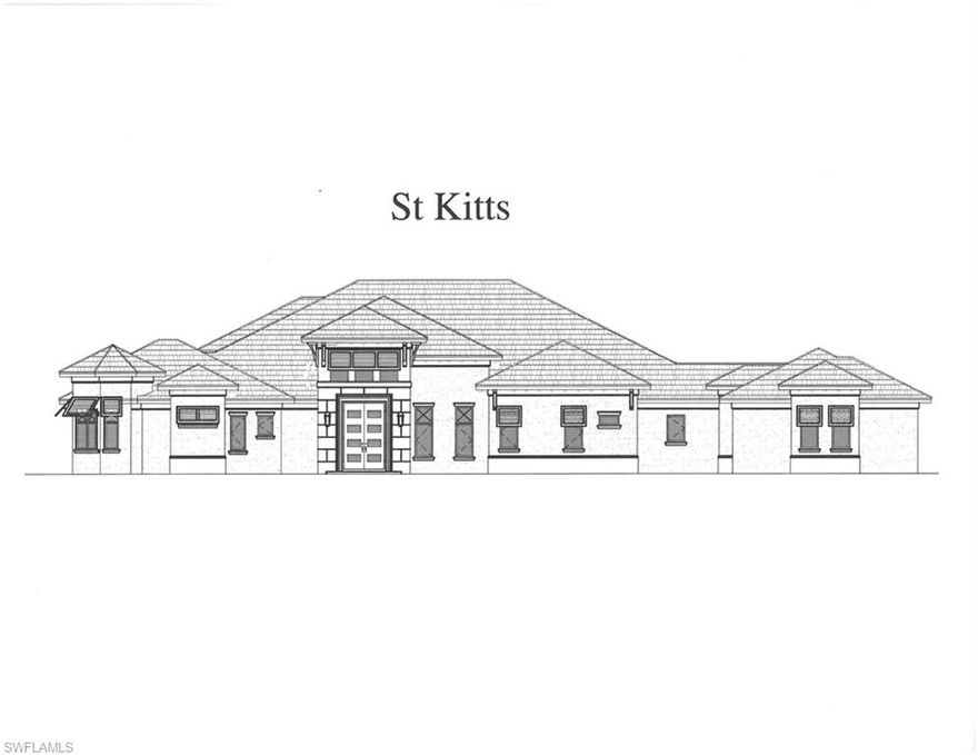 The St. Kitts is a Builder furnished MODEL home by Florida Lifestyle. This four-bedroom, 4.5 bath open floor plan features finely detailed ceilings including a barrel ceiling in the Study, decorative coffers in the Great Room and foyer and coffer ceilings in the Master Suite. The kitchen features an expansive island and many gourmet details. This floor plan features a wonderful indoor/outdoor connection to an expansive outdoor living area featuring a fireplace and summer kitchen. The luxurious pool and spa with water feature complete the ultimate package of Florida living. This lot is located on the golf course with a great water view. Move in ready early 2019. Every detail is exquisite with Florida Lifestyle Homes' quality and attention to detail. A $40,000 Builder credit toward the social membership is currently being offered. Closed Price of $3,700,000 includes furniture package valued at $200,000.