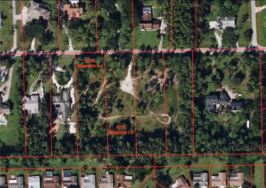 PLANTATION SOUTH UNRECORDED SUBDIVISION - Land