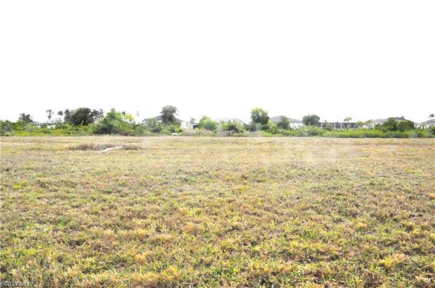 Looking to build your dream home? Don't miss out on this prime freshwater canal lot nestled in a peaceful neighborhood. This vacant residential lot offers direct access to Cape Coral’s scenic canal system, ideal for boating, kayaking, and fishing. With gorgeous water views, this oversized lot provides plenty of space for you to build your dream home with a pool, outdoor entertaining area, and private dock. Conveniently located near shopping, dining, schools, and parks, this property combines serene waterfront living with easy access to all that Cape Coral has to offer. Don’t miss this opportunity to own a piece of paradise in Southwest Florida!