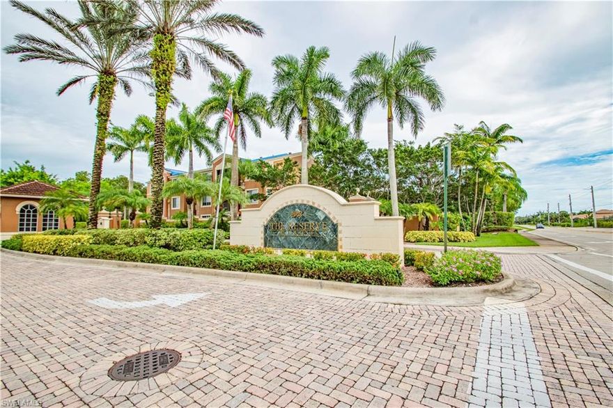Welcome to the world renowned Naples lifestyle! This stunning TURNKEY FURNISHED  2 bedroom / 2 bath condo in the Reserve at Naples is waiting for you to call her home. Spectacularly renovated with new floors (no carpet), baseboards, refrigerator, microwave, dishwasher, water heater and freshly painted walls, even the most discerning buyer will love this home! Located in one of the most sought after communities, the Reserve at Naples boasts luxury amenities such as a resort style pool, spa, gym, racquetball court, tennis court, Play Area, BBQ area, solarium, business center and clubhouse… all for one LOW monthly fee! You will enjoy being in the heart of Naples close to all transportation corridors including I-75, Livingston Rd and minutes from world class shopping (Mercato, Waterside Shops etc.), dining, beaches and entertainment. Schedule a showing today and one step closer to paradise!