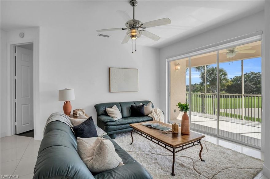 Welcome to your new oasis! This Tamarind model is tucked away in the sought-after Pelican Marsh neighborhood. With 3 beds, 2 baths, and a 2-car garage, this end-unit boasts 1988 sq ft of contemporary living space. Take in the exclusive top floor golf course views and bask in the southern exposure.

The spacious primary bedroom welcomes you with ambient natural lighting, plenty of closet space, a separate shower and tub, and private access to the lanai. The large guest suite and additional bedroom are perfect for accommodating friends/family or even having an at-home office. Amenities at Pelican Marsh include a fitness center, tennis courts, pickleball courts, Bocce, a courtside restaurant and bar, a resort-style pool in the Arielle community and more! 

Conveniently located near all Naples amenities, shopping, dining, and located in an A-rated school district. Schedule your private viewing today!