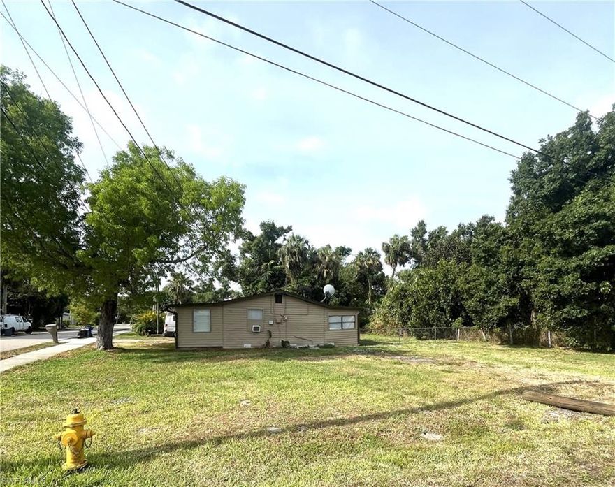 Calling all investors to see this renovated 3 bedroom home situated on a large corner lot. This recently updated home boasts 3 bedrooms, 1 bath and features 1,038 square feet of living space under AC. The home is situated on an oversized corner lot with a fenced in back yard and an in-home laundry room. The home boasts new carpeting, freshly painted inside, new Luxury Vinyl Plank flooring, new LED lighting. Conveniently located near US-41 and Pine Island Road close to plenty of shopping including Wal-Mart, dining, entertainment and schools. Ideal as an investment property or to call home.
