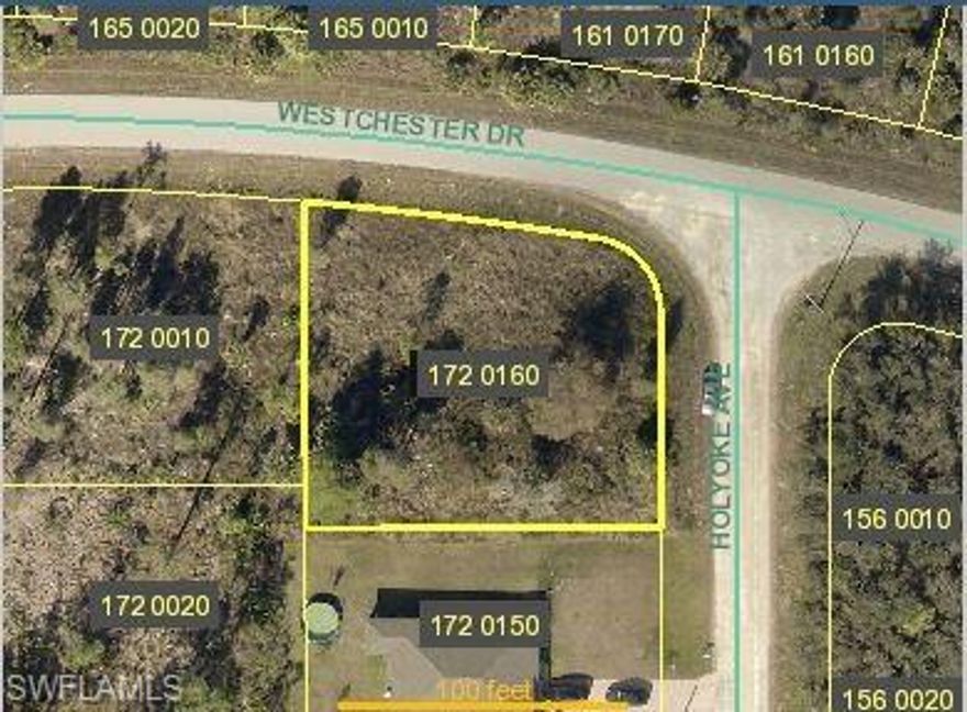 MOSTLY CLEARED LOT !!! SINGLE FAMILY CORNER OVERSIDE LOT !!! available in Lehigh Acres. If you're looking for a private, secluded piece of land to build your future home, it does not get better than this! Build your dream home on this unique lot.