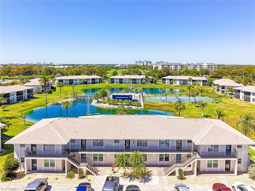 Great opportunity to own a rarely available center unit with an extended lanai in Davis Lake. Davis lake Condos are situated in an incredible location, just 3 miles to the Sanibel Causeway and Bunche Beach and 6 miles to Fort Myers Beach. This unit underwent a complete, down to the studs renovation to include all mechanicals ( plumbing, electrical, HVAC, etc). All new impact doors, windows and slider's will give peace of mind for maximum storm protection and noise reduction. Custom ceramic tile has been installed throughout with all new trim , 5 1/2 " baseboards, lighting, fans, etc. Soft close white cabinetry with quartz in the kitchen and baths. The large lanai offers awesome views of the lake and a great place to watch the sunset. The low condo fee includes internet and water. This unit is being offered furnished, so just bring your suitcase and start enjoying the coastal lifestyle.