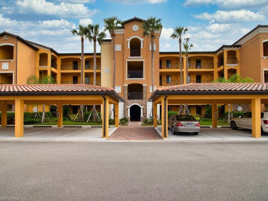 Rare Birkdale Model with Stunning long & wide Lake views Features include open kitchen design, Quartz  countertops, stainless appliances, crown molding, keyless entry, smart home capabilities & ring doorbell. Social membership included. Fitness center, full service spa & resort style lagoon pool with waterfalls. Lounge in a private cabana on the sun deck, relax in a beachside hammock, Grab your favorite tropical beverage & lunch at the poolside restaurant & bar. Golf clubhouse W/formal & casual dining options. Treviso Bay offers resort style living at its finest in the heart of Naples, close to the sandy beaches of the Gulf of Mexico, vibrant nightlife on the popular 5th Ave shopping & dining district. Never rented! Owner live in unit for only 3 mo. Community boasts a satellite pool with grills for entertaining. Walk to the pickle ball courts or gaze at all the amazing nature the Rookery Bay Preserve enhances this peaceful community!  Enjoy the La Piscina poolside restaurant with 5 star pool resort amenities. Features tennis & fitness center, bocce ball, aerobics, Pilates studio, steam shower/sauna along with a luxurious full salon. Treviso Bay is located close to downtown Naples!