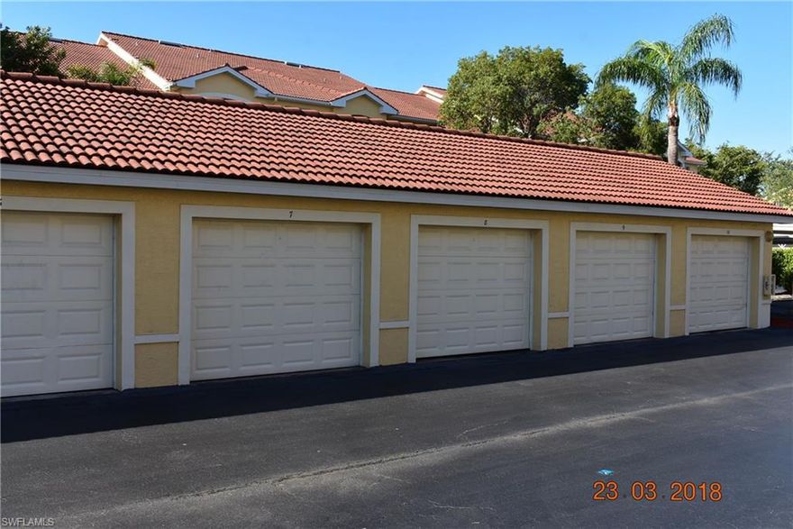 This is a garage unit No#3  only!!! . It is located next to clubhouse across from building 4720 St Croix Ln, facing Immokalee rd. Buyer has to own unit in St.Croix in order to purchase garage.